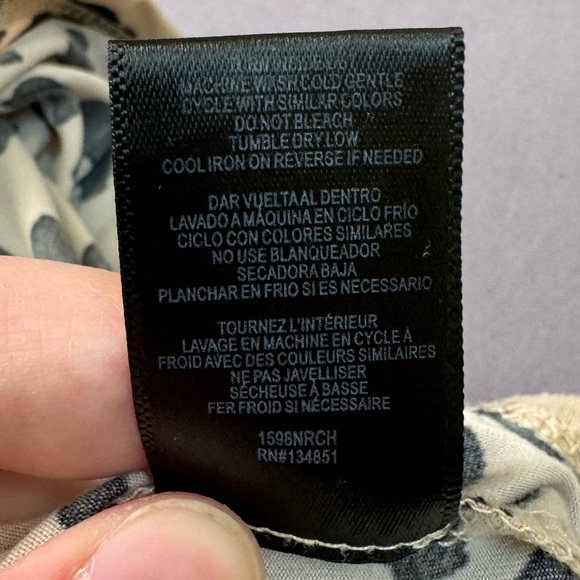 WAYF dress women medium halter bodycon backless animal print midi length brown - Picture 6 of 8